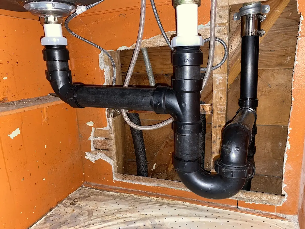 Professional Repiping Services equipment and tools on the job in Pflugerville